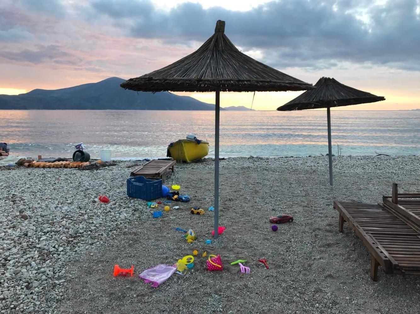 Karaburun Sunset Beach Orikum Exterior foto